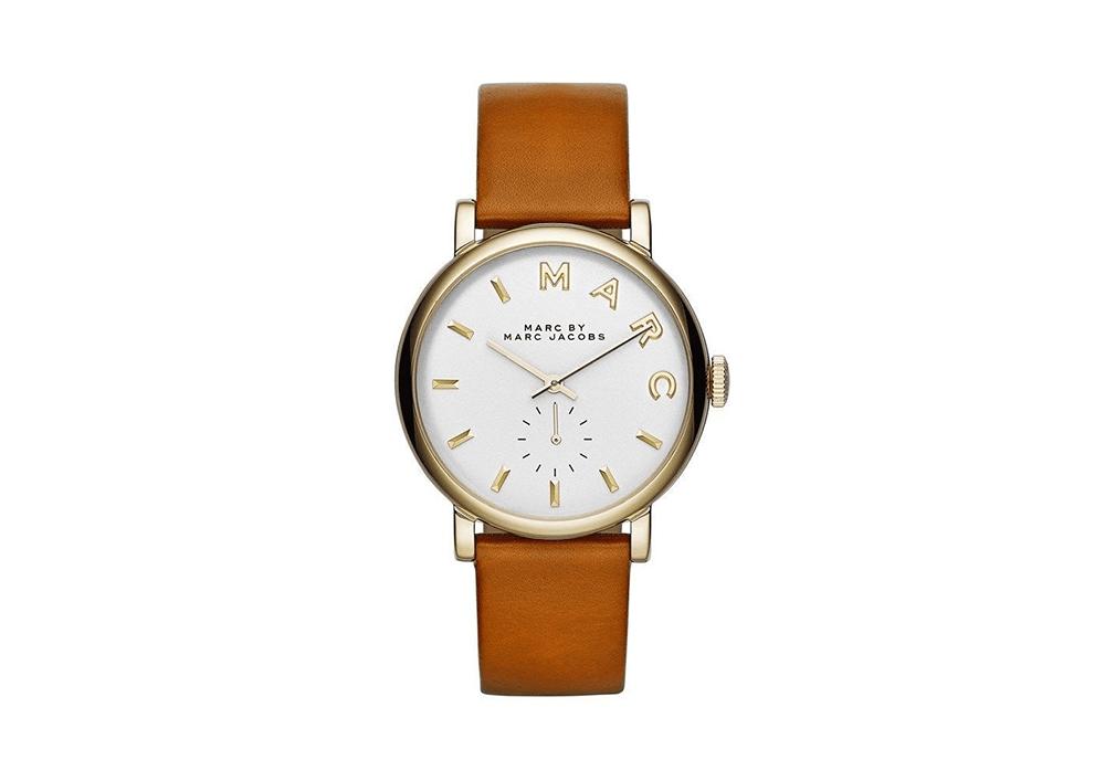 MBM11316 BAKER WHITE DIAL LEATHER LADIES WATCH