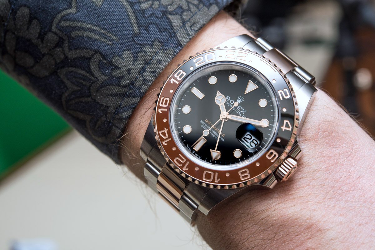 Đồng hồ Rolex GMT Master II Root Beer Rolesor
