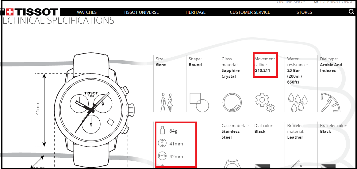 Cách phân biệt đồng hồ Tissot chính hãng
