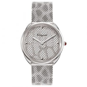 Đồng Hồ Salvatore Ferragamo Chính Hãng Nữ SFAY00419 Cuir Quartz Silver Ladies Watch