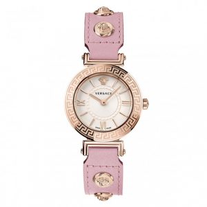 Đồng Hồ Versace Chính Hãng Nữ VEVG00520 Tribute Pink Leather Ladies Watch