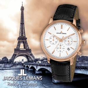 Đồng hồ Jacques Lemans tạo vị thế bằng những sản phẩm xuất sắc