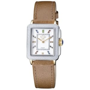 Đồng Hồ GV2 by Gevril Chính Hãng Nữ 12334 Padova Gemstone Diamond Mother of Pearl Dial Ladies Watch