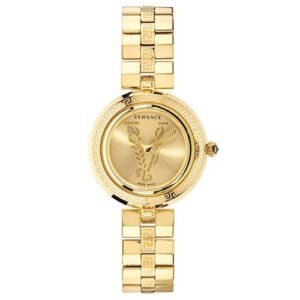Đồng Hồ Versace Nữ Chính Hãng VEZ400421 Virtus Infinity Gold Stainless Steel Ladies Watch