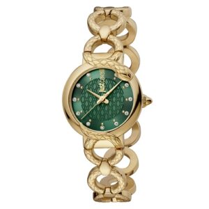 Đồng Hồ Just Cavalli Chính Hãng Nữ JC1L206M0035 Quartz Green Dial Ladies Watch