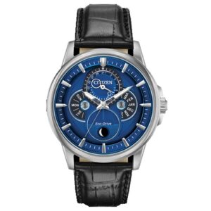 Đồng Hồ Citizen Chính Hãng Nam BU0050-02L Calendrier Multifunction Blue Dial Men's Watch