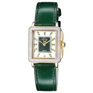 Đồng Hồ GV2 by Gevril Chính Hãng Nữ 12335 Padova Gemstone Diamond Mother of Pearl Dial Ladies Watch