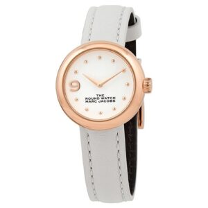 Đồng Hồ Marc Jacobs Chính Hãng Nữ MJ0120184722. Quartz White Dial Ladies Watch