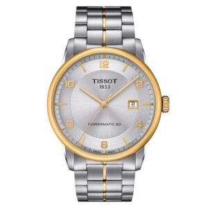 Đồng Hồ Tissot Chính Hãng Nam T086.407.22.037.00 T0864072203700 T-Classic Luxury Powermatic 80 Silver Dial Men's Watch