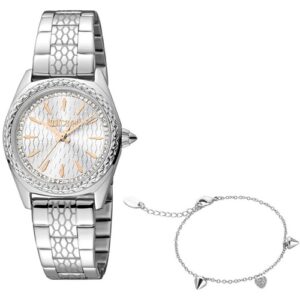 Đồng Hồ Just Cavalli Chính Hãng Nữ JC1L239M0045 Fashion Glam Silver Ladies Watch