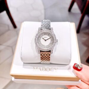 Đồng Hồ Madocy Nữ Chính Hãng Silver Stainless Steel Ladies Watch
