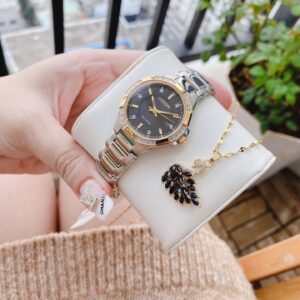 Đồng Hồ Citizen Chính Hãng Nữ Black Dial Ladies Watch