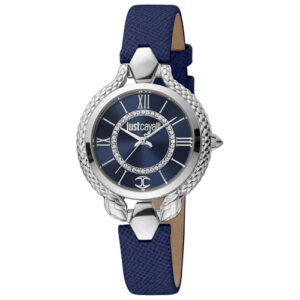 Đồng Hồ Just Cavalli Chính Hãng JC1L046L0215 Animalier Blue Dial Ladies Watch