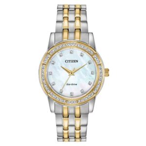 Đồng Hồ Citizen Chính Hãng Nữ EM0774-51D Silhouette Eco-Drive Bracelet Ladies Watch