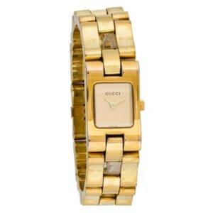 Đồng Hồ Gucci Chính Hãng Nữ YA023503 Gold Tone Bracelet Ladies Watch