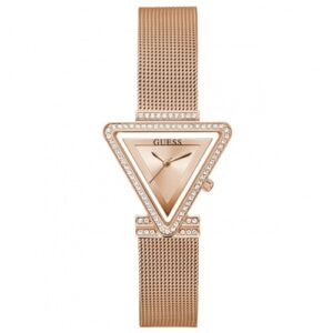 Đồng Hồ Guess Chính Hãng Nữ GW0508L3 Fame Rose Gold-Tone Triangle Mesh Ladies Watch