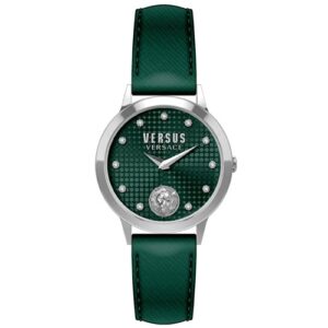 Đồng Hồ Versus by Versace Chính Hãng Nữ VSP571121 Strandbank Green Leather Ladies Watch