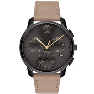 Đồng Hồ Movado Nam Chính Hãng 3600719 Bold Evolution Leather Men's Watch