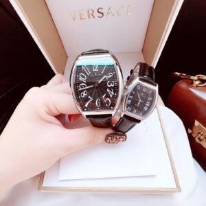 Đồng Hồ Christian Van Sant Nam Nữ Chính Hãng Leather Couple Watch