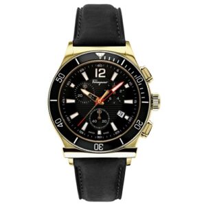 Đồng Hồ Salvatore Ferragamo Chính Hãng Nam SFYL00420 1898 IP Yellow Gold Men's Watch