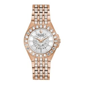 Đồng Hồ Bulova Chính Hãng Nữ 98L268 Phantom Stainless Steel Ladies Watch