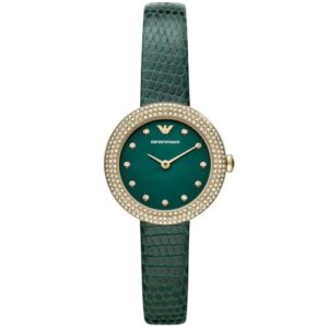 Đồng Hồ Emporio Armani Chính Hãng Nữ AR11419 Quartz Crystal Green Dial Ladies Watch