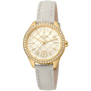 Đồng Hồ Ferre Milano Chính Hãng Nữ FM1L116L0211 Leather Ladies Watch