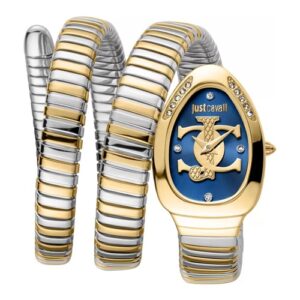 Đồng Hồ Just Cavalli Nữ Chính Hãng JC1L228M0075 Glam Evo 5 Two Tone Gold Ladies Watch