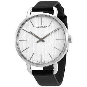 Đồng Hồ Calvin Klein Chính Hãng Nam K7B211C6 Even Quartz Silver Dial Men's Watch