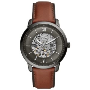 Đồng Hồ Fossil Nam Chính Hãng ME3161 Neutra Automatic Brown Leather Men's Watch