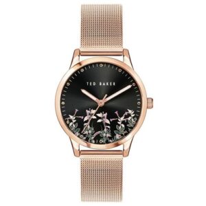 Đồng Hồ Ted Baker Chính Hãng Nữ BKPFZF007 Analog Black Dial Ladies Watch