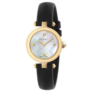 Đồng Hồ Gucci Chính Hãng Nữ YA141505 Diamantissima Mother of Pearl Dial Ladies Watch