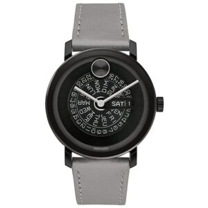 Đồng Hồ Movado Nam Chính Hãng 3600782 Bold Evolution Quartz Black Dial Men's Watch