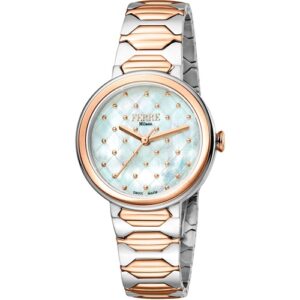 Đồng Hồ Ferre Milano Chính Hãng Nữ FM1L124M0101 Two-Tone Stainless-Steel Ladies Watch