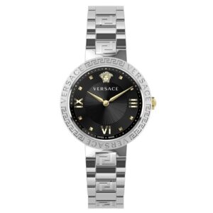 Đồng Hồ Versus by Versace Nữ Chính Hãng VE2K00521 Greca Lady Quartz Black Dial Ladies Watch