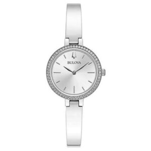 Đồng Hồ Bulova Chính Hãng Nữ 96X154 Crystal Halo Pendant Ladies Watch