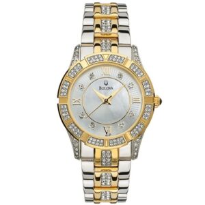 Đồng Hồ Bulova Nữ Chính Hãng 98L135 Crystal Bracelet Ladies Watch