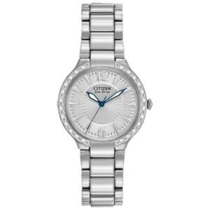 Đồng Hồ Citizen Chính Hãng Nữ EP5970-57A Eco-Drive Firenza Silver Dial Ladies Watch