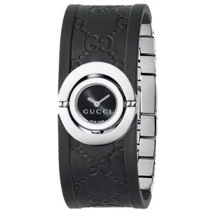 Đồng Hồ Gucci Chính Hãng Nữ YA112518 Twirl Black Dial Ladies Watch