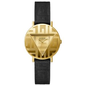 Đồng Hồ Guess Chính Hãng Nữ GW0478L2 Iconic Black Leather Ladies Watch