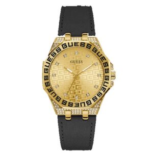 Đồng Hồ Guess Chính Hãng Nữ GW0547L3 Insignia Black Leather Ladies Watch