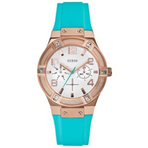 Đồng Hồ Guess Chính Hãng Nữ W0564L3 Silicone Comfortable Multi-Function Ladies Watch