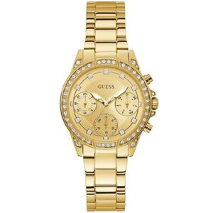 Đồng Hồ Guess Nữ Chính Hãng W1293L2 Gemini Gold Ladies Watch