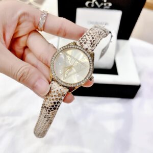 Đồng Hồ Guess Chính Hãng Nữ Snake Leather Ladies Watch