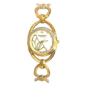 Đồng Hồ Sunrise Chính Hãng Nữ Gold Stainless Steel Ladies Watch