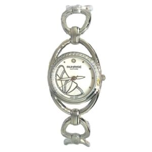 Đồng Hồ Sunrise Chính Hãng Nữ Silver Stainless Steel Ladies Watch