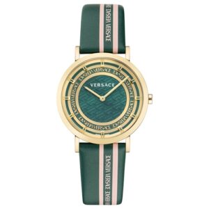 Đồng Hồ Versace Chính Hãng Nữ VE3M00322 New Generation Quartz Green Dial Ladies Watch