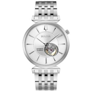 Đồng Hồ Bulova Chính Hãng Nam 96A235 Regatta Quartz Silver Dial Men's Watch
