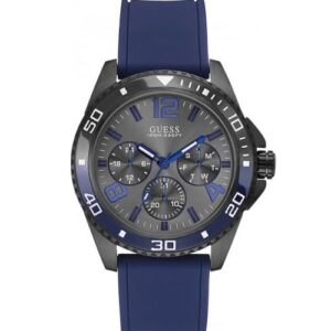 Đồng Hồ Guess Chính Hãng Nam W0593G2 U0593G2 Montre Blue Silicone Men's Watch