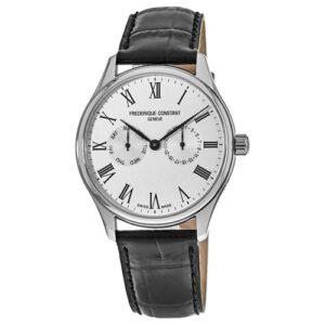 Đồng Hồ Frederique Constant Chính Hãng Nam FC-259WR5B6 Classics Quartz White Dial Men's Watch
